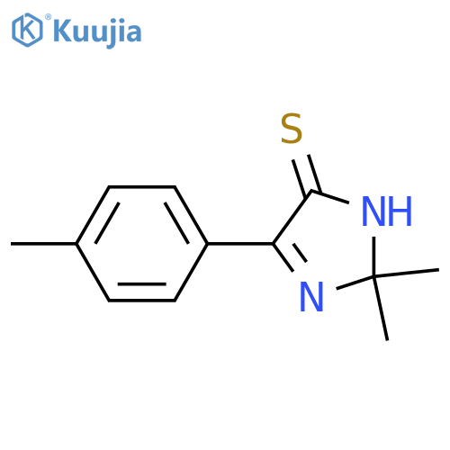 2,2-dimethyl-5-(4-methylphenyl)-2H-imidazole-4-thiol structure