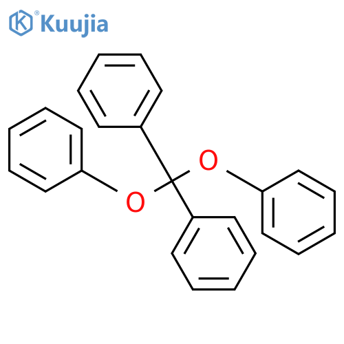 Benzene, 1,1'-(diphenoxymethylene)bis- structure