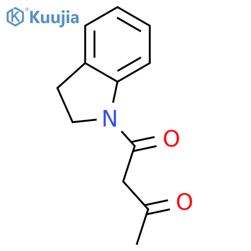 1-(Acetoacetyl)indoline structure