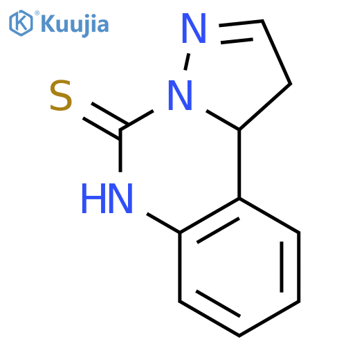 1H,5H,6H,10bH-pyrazolo1,5-cquinazoline-5-thione structure