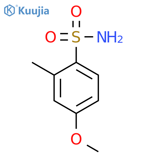 4-methoxy-2-methylbenzene-1-sulfonamide structure