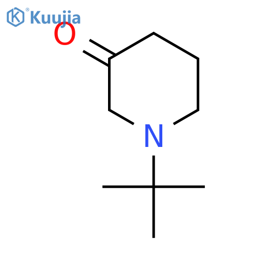 1-Tert-butylpiperidin-3-one structure