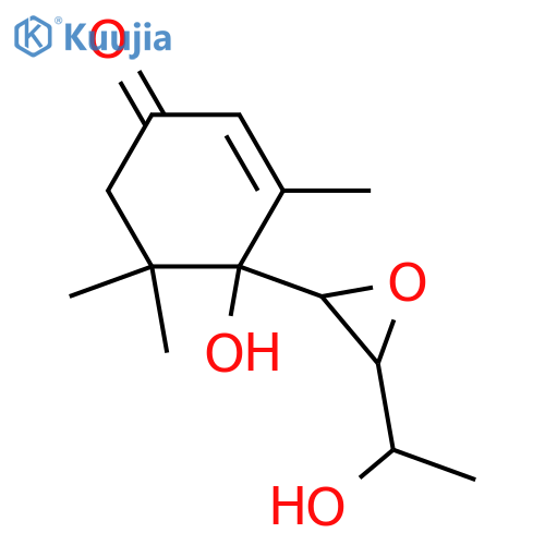 6,9-Dihydroxy-4,7-megastigmadien-3-one; (6S,7E,9R)-form, 7R,8S-Epoxide structure