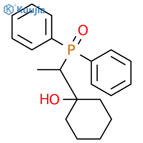 CYCLOHEXANOL, 1-[1-(DIPHENYLPHOSPHINYL)ETHYL]- structure