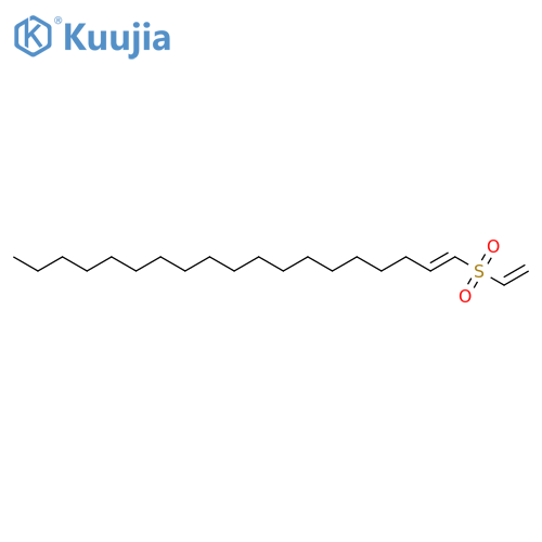 1-Nonadecene, 1-(ethenylsulfonyl)-, (1E)- structure