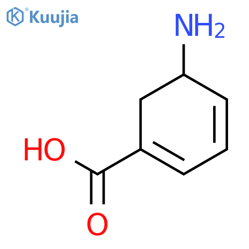 1,3-Cyclohexadiene-1-carboxylicacid, 5-amino- structure