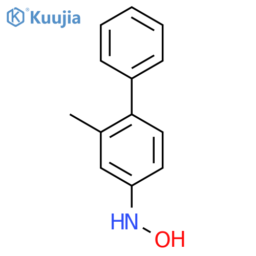 [1,1'-BIPHENYL]-4-AMINE, N-HYDROXY-2-METHYL- structure