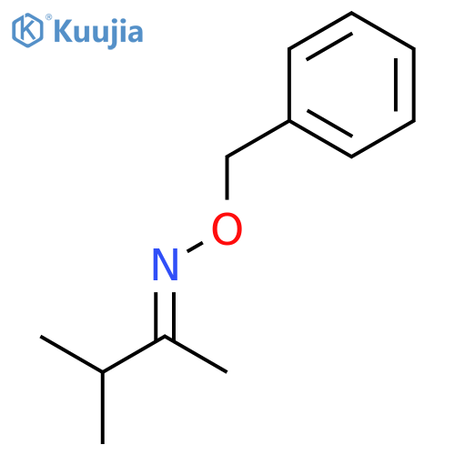 2-Butanone, 3-methyl-, O-(phenylmethyl)oxime, (2E)- structure