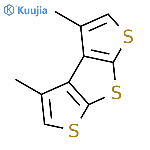 Dithieno[2,3-b:3',2'-d]thiophene, 3,4-dimethyl- structure