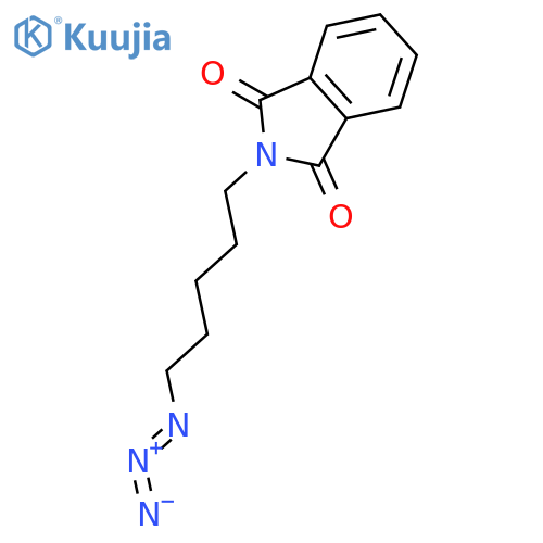 1H-Isoindole-1,3(2H)-dione, 2-(5-azidopentyl)- structure