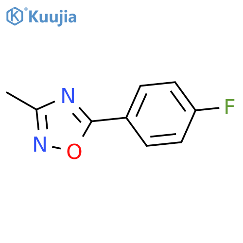 5-(4-Fluorophenyl)-3-methyl-1,2,4-oxadiazole structure