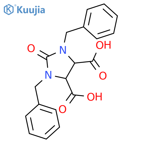 1,3-Bisbenzyl-2-oxoimidazolidine-4,5-dicarboxylicacid structure