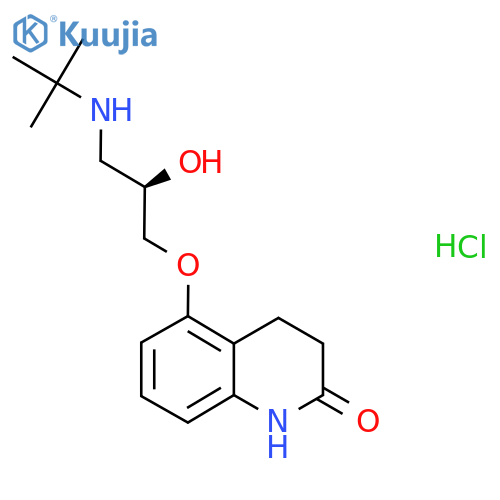 Carteolol hydrochloride, (R)- structure