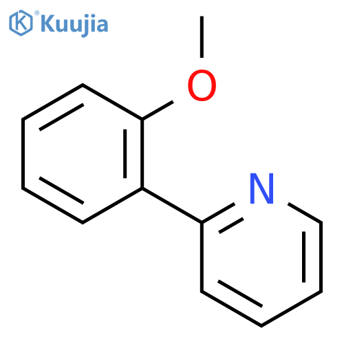 Pyridine, 2-(2-methoxyphenyl)- structure