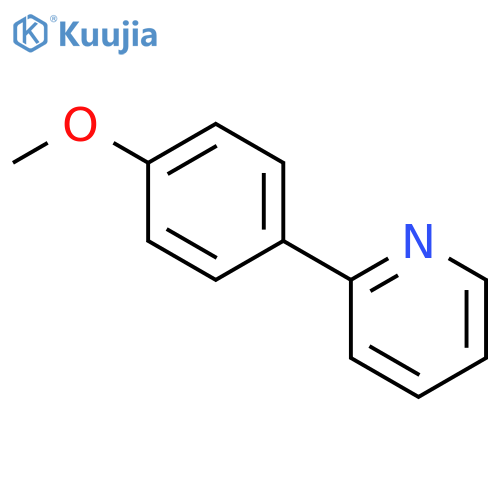 2-(4-Methoxyphenyl)pyridine structure