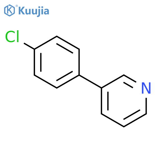 3-(4-Chlorophenyl)pyridine structure