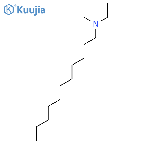 1-Undecanamine, N-ethyl-N-methyl- structure