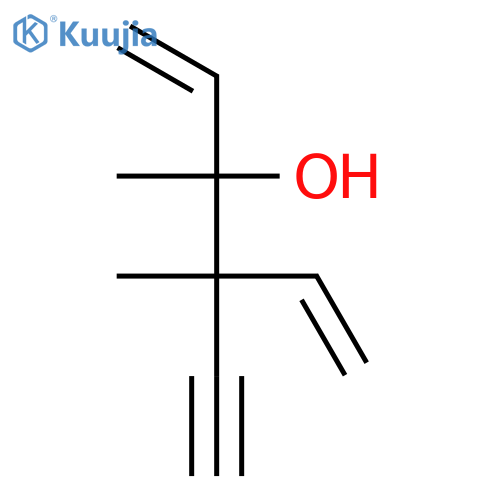 1,5-Hexadien-3-ol, 4-ethynyl-3,4-dimethyl- structure