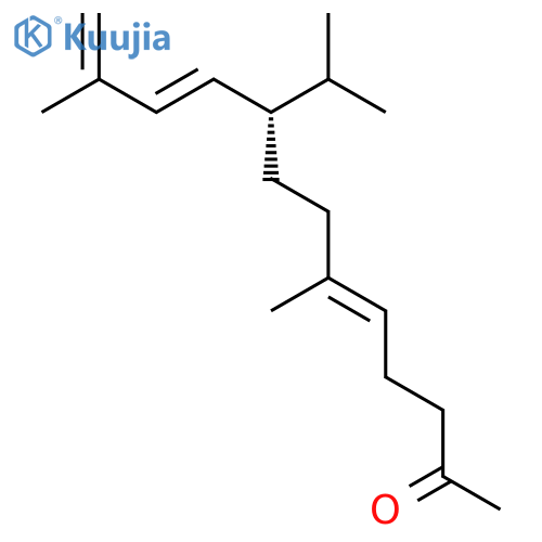 (5E,9S,10E)-6,12-Dimethyl-9-propan-2-yltrideca-5,10,12-trien-2-one structure