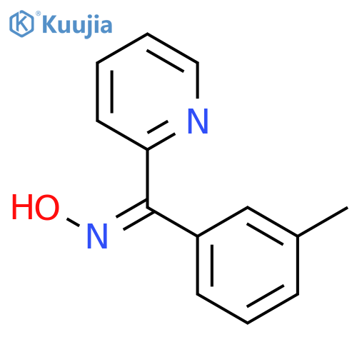 Methanone, (3-methylphenyl)-2-pyridinyl-, oxime, (Z)- structure
