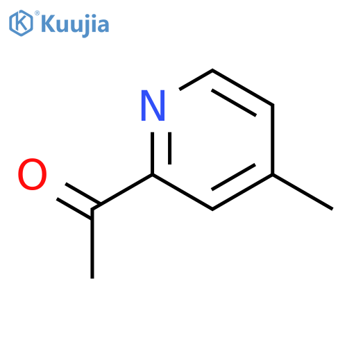 1-(4-methylpyridin-2-yl)ethan-1-one structure