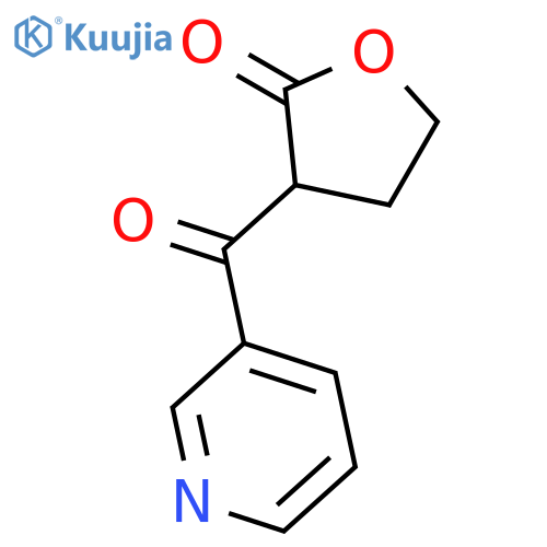 Dihydro-3-(3-pyridoyl)-2-(3H)-furanone structure