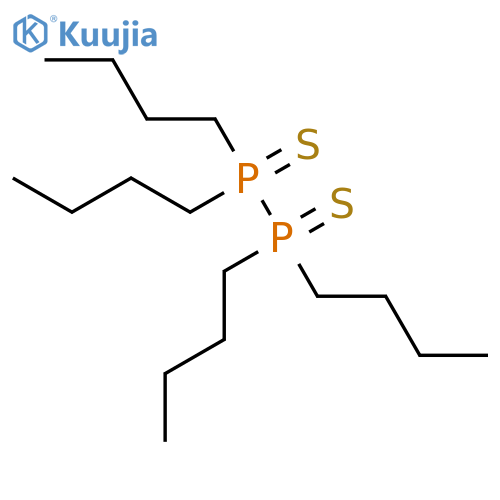 Diphosphine,1,1,2,2-tetrabutyl-, 1,2-disulfide structure