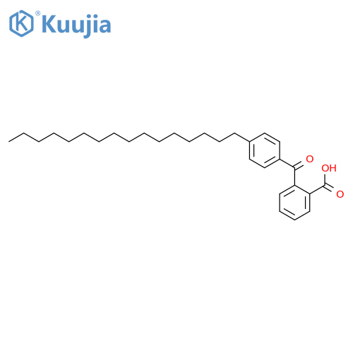 BENZOIC ACID, 2-(4-HEXADECYLBENZOYL)- structure