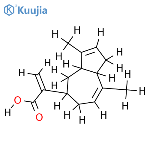 3,9,11-Guaiatrien-12-carbonsaeure structure