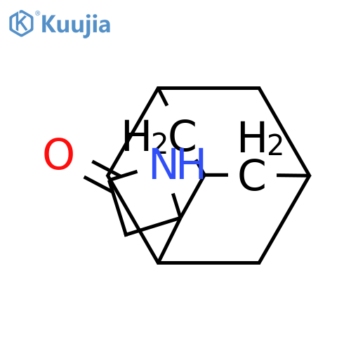 Spiro[azetidin-2-one-4,2'-tricyclo(3,3,1,1(3,7))decane] structure
