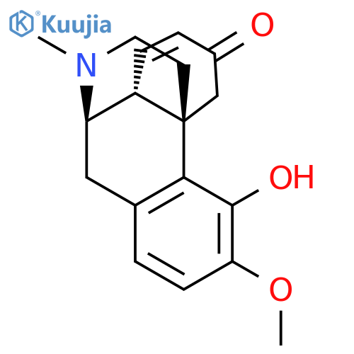 Morphinan-6-one,7,8-didehydro-4-hydroxy-3-methoxy-17-methyl-, (14a)- (9CI) structure