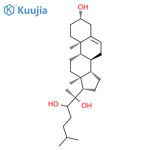(3β,22R)-Dihydroxy Cholesterol structure