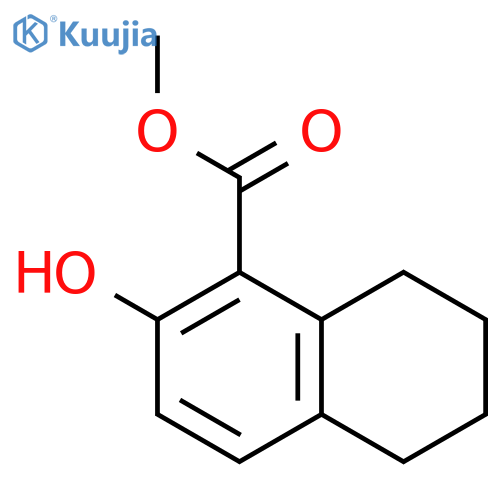 methyl 2-hydroxy-5,6,7,8-tetrahydronaphthalene-1-carboxylate structure
