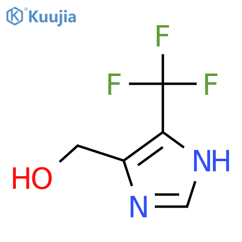 4-(trifluoromethyl)-1H-imidazol-5-ylmethanol structure