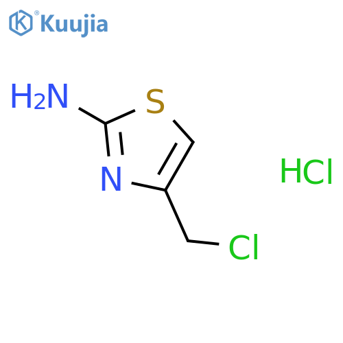 4-(Chloromethyl)thiazol-2-amine Hydrochloride structure