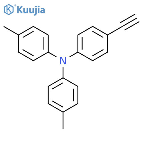 (4-ETHYNYLPHENYL)-DI-P-TOLYLAMINE structure