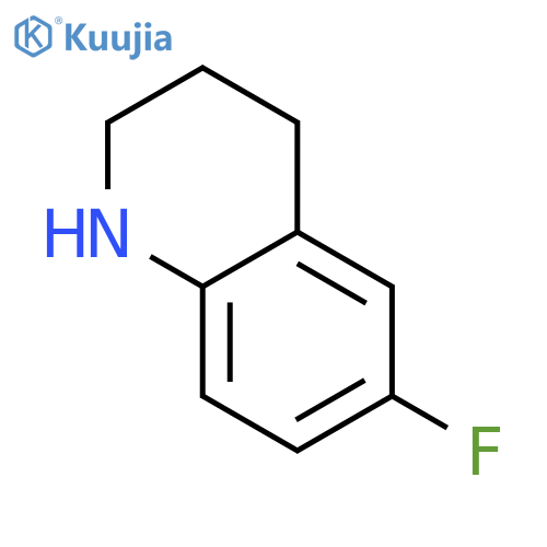6-Fluoro-1,2,3,4-tetrahydroquinoline structure
