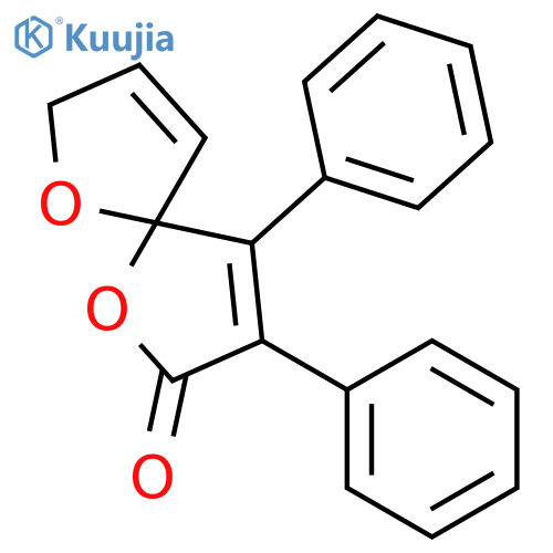 1,6-DIOXASPIRO[4.4]NONA-3,8-DIEN-2-ONE, DIPHENYL- structure