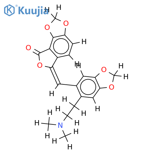 (E)-Adlumidiceine enol lactone structure