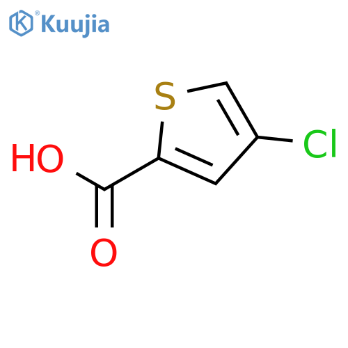 4-Chlorothiophene-2-carboxylic acid structure