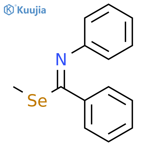 BENZENECARBOXIMIDOSELENOIC ACID, N-PHENYL-, METHYL ESTER, (E)- structure