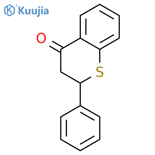2-phenyl-2,3-dihydrothiochromen-4-one structure