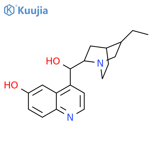 Cinchonan-6',9-diol,10,11-dihydro-, (8a,9R)- structure