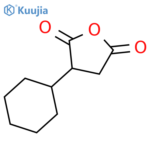 2,5-Furandione, 3-cyclohexyldihydro- structure