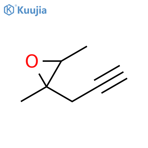 Oxirane, 2,3-dimethyl-2-(2-propynyl)- structure