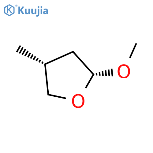 Furan, tetrahydro-2-methoxy-4-methyl-, cis- structure