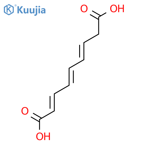2,4,6-Nonatrienedioicacid structure