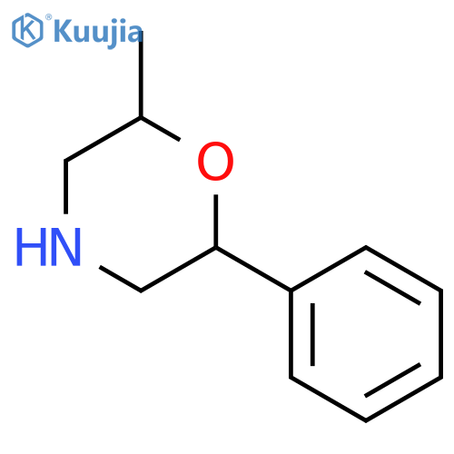 2-methyl-6-phenylmorpholine structure