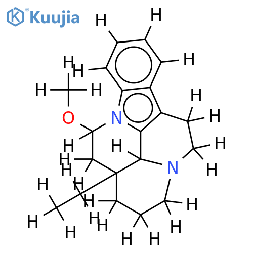 (+)-O-methyleburnamine structure