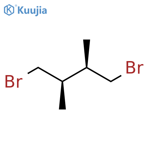Butane, 1,4-dibromo-2,3-dimethyl-, (2R,3R)-rel- structure